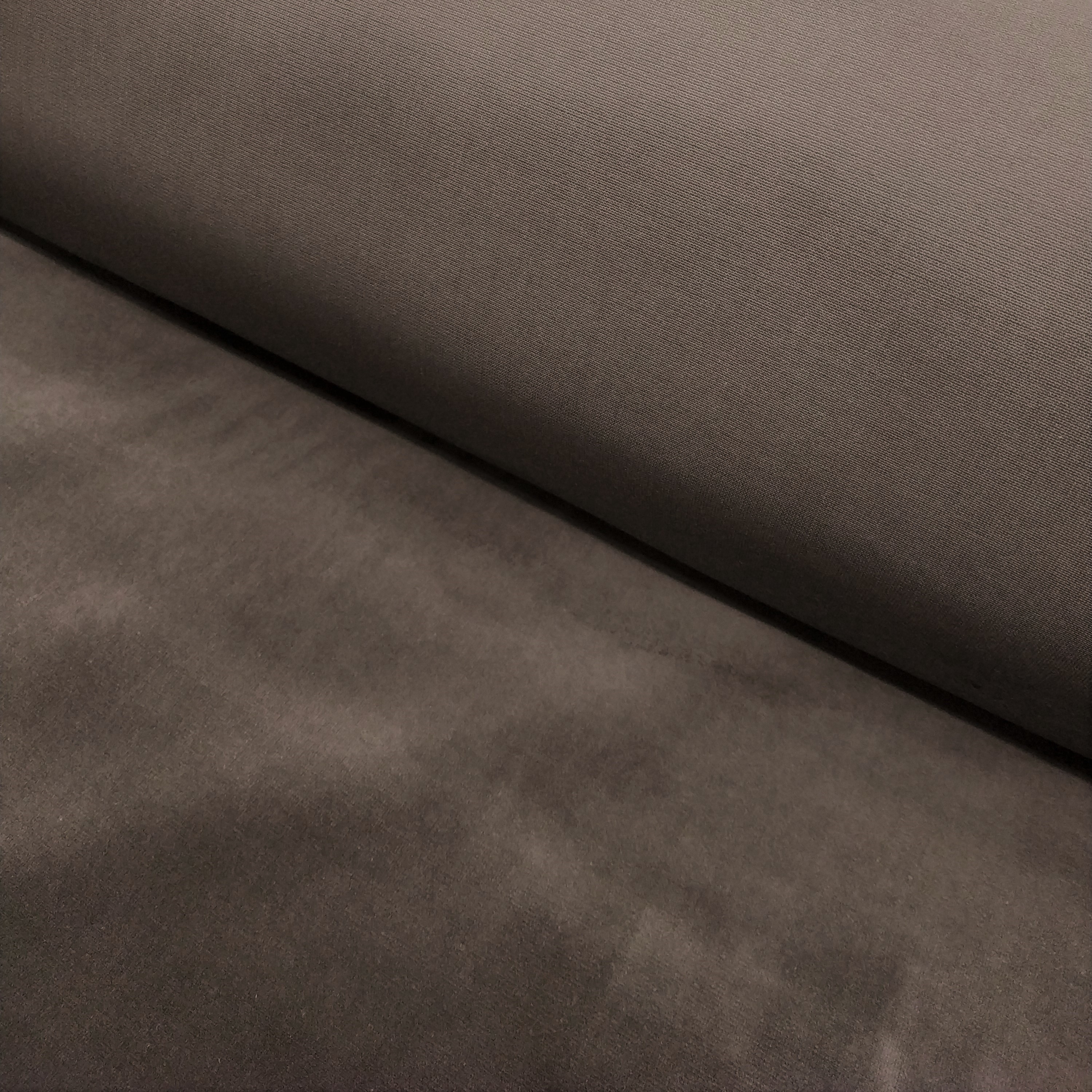 Möbelstoff Lissos - dunkelgrau - Stückverkauf 1,30m x 1,40m