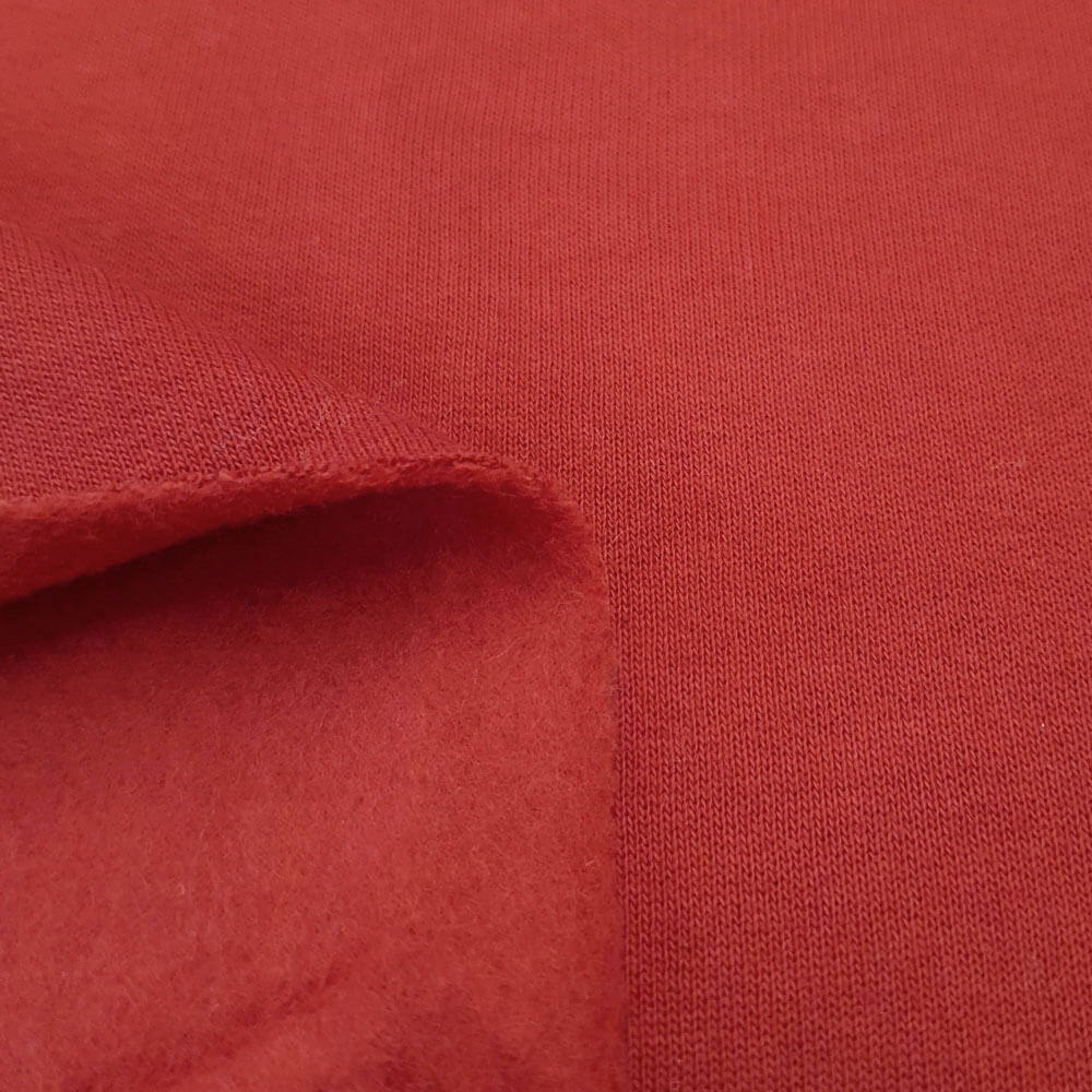Milena - Öko-Tex® Baumwoll Sweat Überbreite - Rot