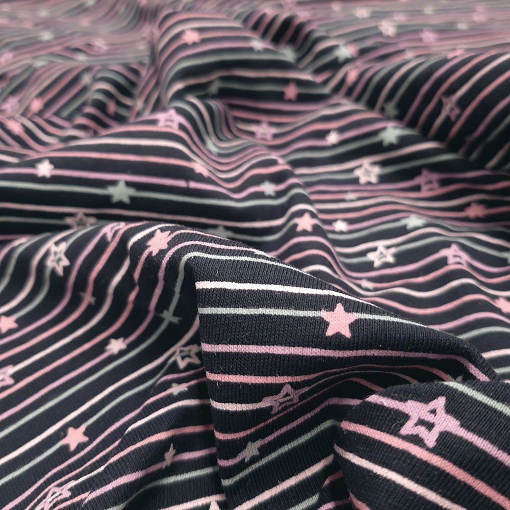 Evia – Baumwoll Jersey mit Sternen