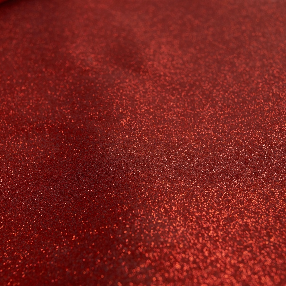 Starlight Glitzerstoff - Rot