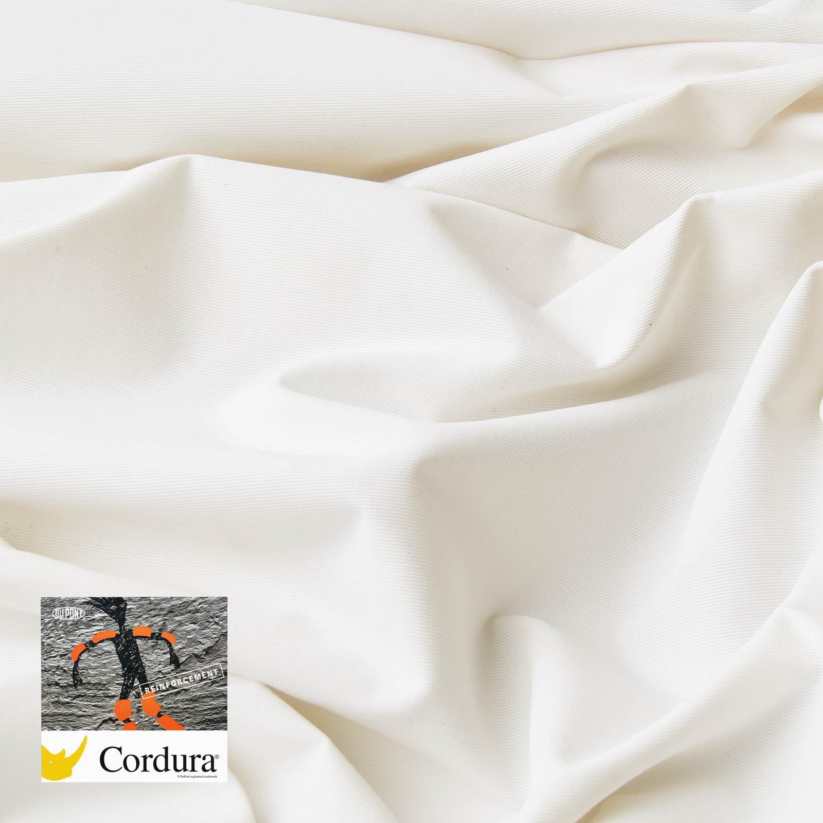 Cordura® Light - 360 dtex Gewebe mit UPF 50+ - creme-weiß