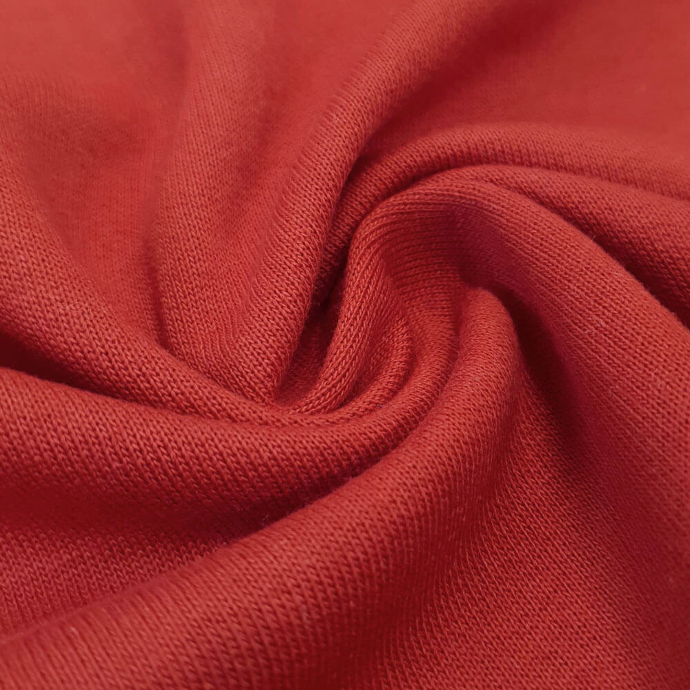 Milena - Öko-Tex® Baumwoll Sweat Überbreite - Rot